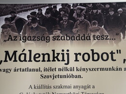 Málenkij robot, fotó: Bakonyi Erzsébet