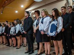 Szalagavató ünnepséget tartott a Mező-gimnázium, fotó: Gergely Szilárd