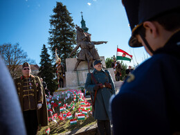 A hazaszeretet napja - március 15., fotó: Gergely Szilárd