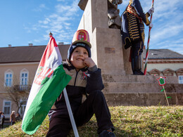 A hazaszeretet napja - március 15., fotó: Gergely Szilárd