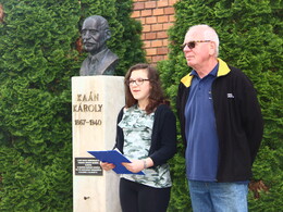 Kaán Károlyról, természet- és környezetismeretről, fotó: Bakonyi Erzsébet