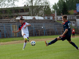 Győztes ünnep a Bányász-stadionban, fotó: Gergely Szilárd