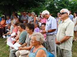 Búcsúmise és Mária-kép szentelés, fotó: Bakonyi Erzsébet