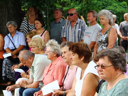 Búcsúmise és Mária-kép szentelés, fotó: Bakonyi Erzsébet