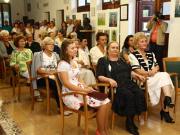 Vászonra írt gondolatok, érzések, fotó: Bakonyi Erzsébet