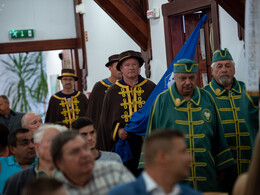 Mézlovagrendek is érkeztek a Kanizsai Mézesnapokra, fotó: Gergely Szilárd