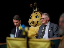 Mézlovagrendek is érkeztek a Kanizsai Mézesnapokra, fotó: Gergely Szilárd