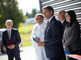 Felavatták a legújabb csarnokot az ipari parkban, fotó: Gergely Szilárd