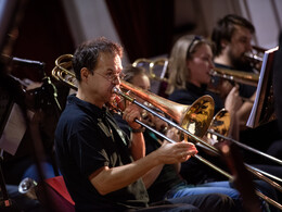 Vendégségben a Kanizsa Big Bandnél, fotó: Gergely Szilárd