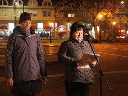 Flashmob a koraszülött gyermekekért, fotó: Bakonyi Erzsébet