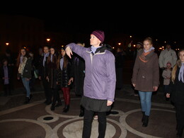 Flashmob a koraszülött gyermekekért, fotó: Bakonyi Erzsébet