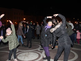 Flashmob a koraszülött gyermekekért, fotó: Bakonyi Erzsébet