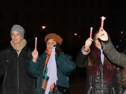 Flashmob a koraszülött gyermekekért, fotó: Bakonyi Erzsébet