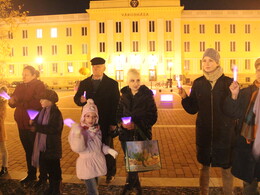 Flashmob a koraszülött gyermekekért, fotó: Bakonyi Erzsébet