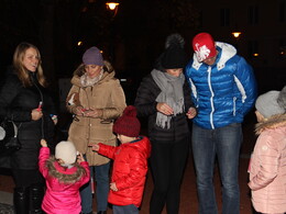 Flashmob a koraszülött gyermekekért, fotó: Bakonyi Erzsébet