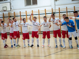 Győzelem a fordulatok futsalmérkőzésén, fotó: Gergely Szilárd