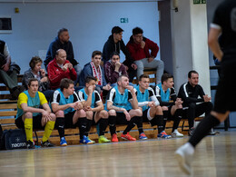 Győzelem a fordulatok futsalmérkőzésén, fotó: Gergely Szilárd