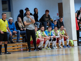 Győzelem a fordulatok futsalmérkőzésén, fotó: Gergely Szilárd