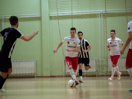 Győzelem a fordulatok futsalmérkőzésén, fotó: Gergely Szilárd