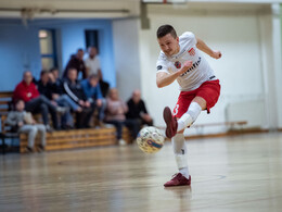 Győzelem a fordulatok futsalmérkőzésén, fotó: Gergely Szilárd