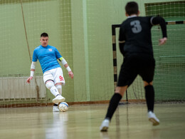 Győzelem a fordulatok futsalmérkőzésén, fotó: Gergely Szilárd