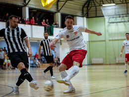 Győzelem a fordulatok futsalmérkőzésén, fotó: Gergely Szilárd