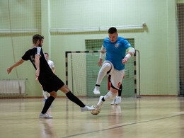 Győzelem a fordulatok futsalmérkőzésén, fotó: Gergely Szilárd