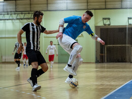 Győzelem a fordulatok futsalmérkőzésén, fotó: Gergely Szilárd