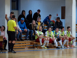 Győzelem a fordulatok futsalmérkőzésén, fotó: Gergely Szilárd