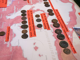 Az ókor pénzei, fotó: Gergely Szilárd