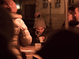 Meggyújtották a harmadik gyertyát, fotó: Jancsi László