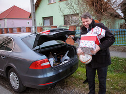 Ajándék a Takács családnak, fotó: Gergely Szilárd