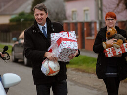 Ajándék a Takács családnak, fotó: Gergely Szilárd