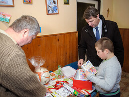 Ajándék a Takács családnak, fotó: Gergely Szilárd