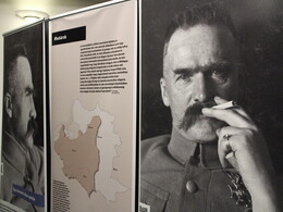 Piłsudski, a lengyel és európai államférfi, fotó: Bakonyi Erzsébet