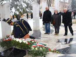 Főhajtás a kommunizmus áldozatai előtt , fotó: Bakonyi Erzsébet