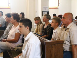 Tanévzáró istentisztelet a Református templomban, fotó: Bakonyi Erzsébet