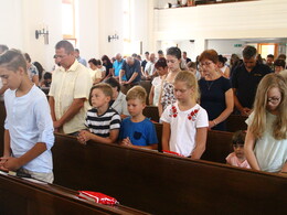 Tanévzáró istentisztelet a Református templomban, fotó: Bakonyi Erzsébet