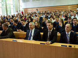 Ünnep a kampuszon, fotó: Gergely Szilárd