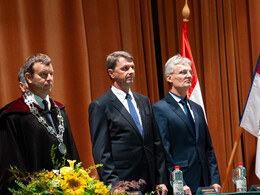 Ünnep a kampuszon, fotó: Gergely Szilárd