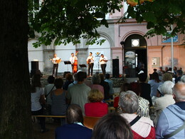 Búcsúkoncert a gesztenyefák alatt, fotó: Bakonyi Erzsébet