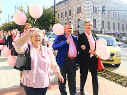 A mellrák elleni séta napja, fotó: Bakonyi Erzsébet