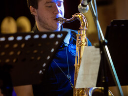 Vendégségben a Kanizsa Big Bandnél, fotó: Gergely Szilárd