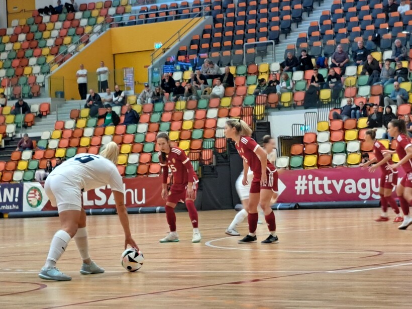 Immár női válogatott futsal-mérkőzésnek is otthont adhatott a Kanizsa Aréna