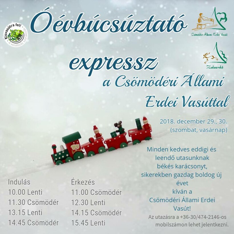 Óévbúcsúztató expressz