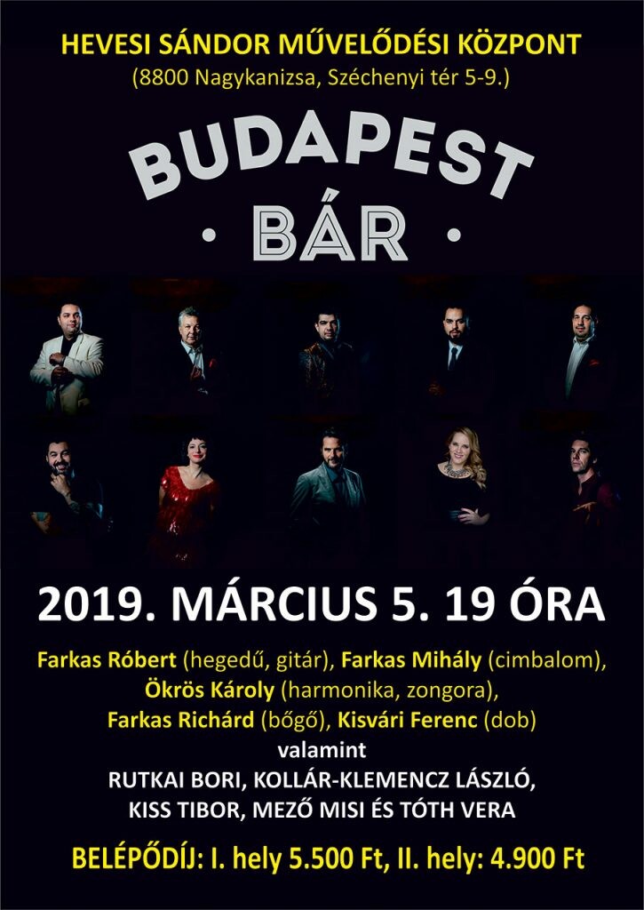 Budapest Bár koncert