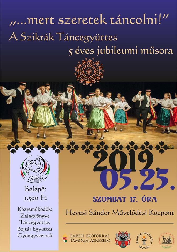 A Szikrák Táncegyüttes 5 éves jubileumi műsora