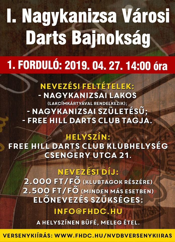 I. Városi Darts Bajnokság