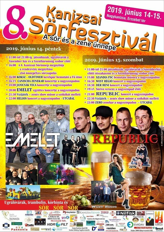 8. Kanizsai Sörfesztivál
