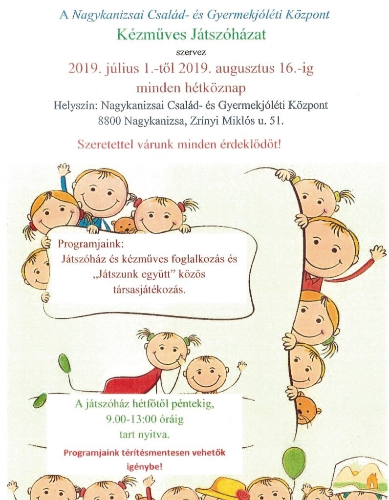 Kézműves játszóház